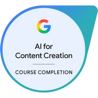 Certyfikat: Google AI for Content Creation