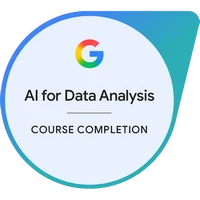 Certyfikat: Google AI for Data Analysis
