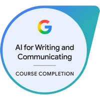 Certyfikat: Google AI for Writing and Communicating