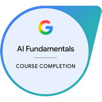 Certyfikat - Google AI Fundamentals