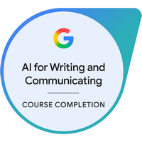 Certyfikat - Google AI for Writing and Communicating